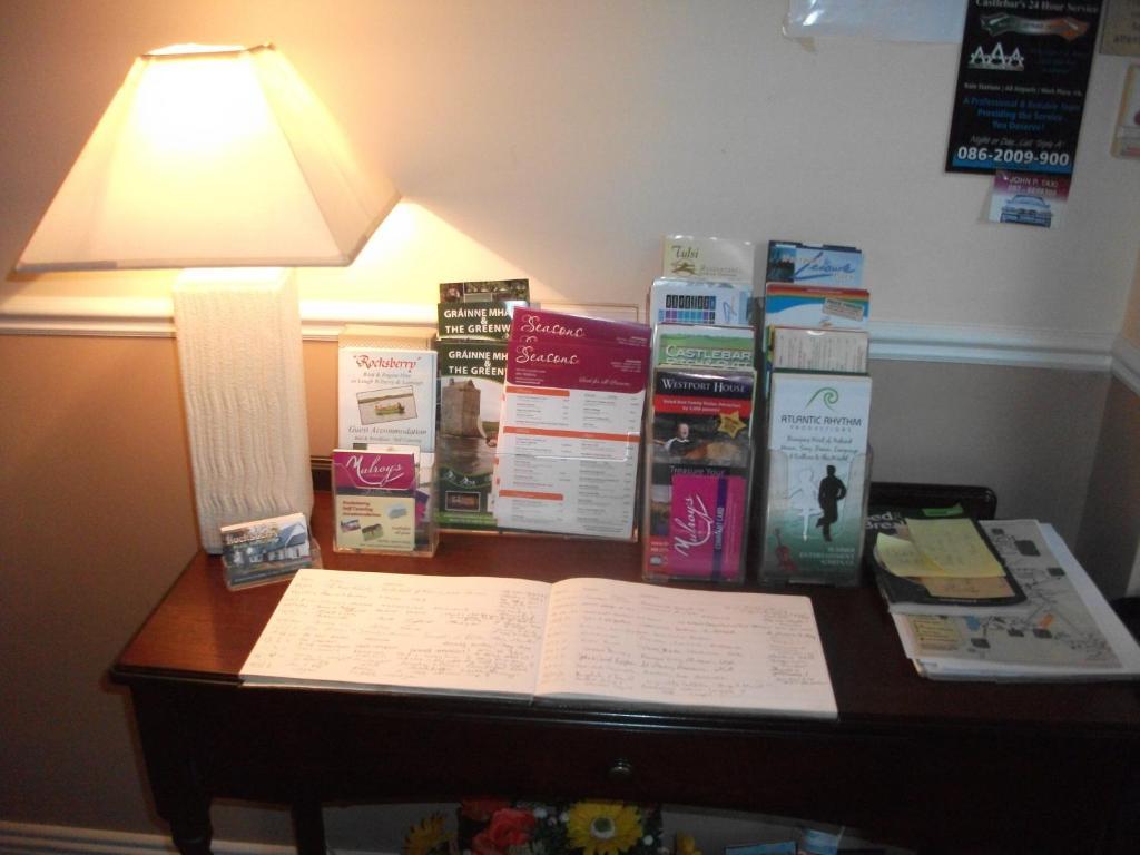 Rocksberry Bed & Breakfast Castlebar Esterno foto